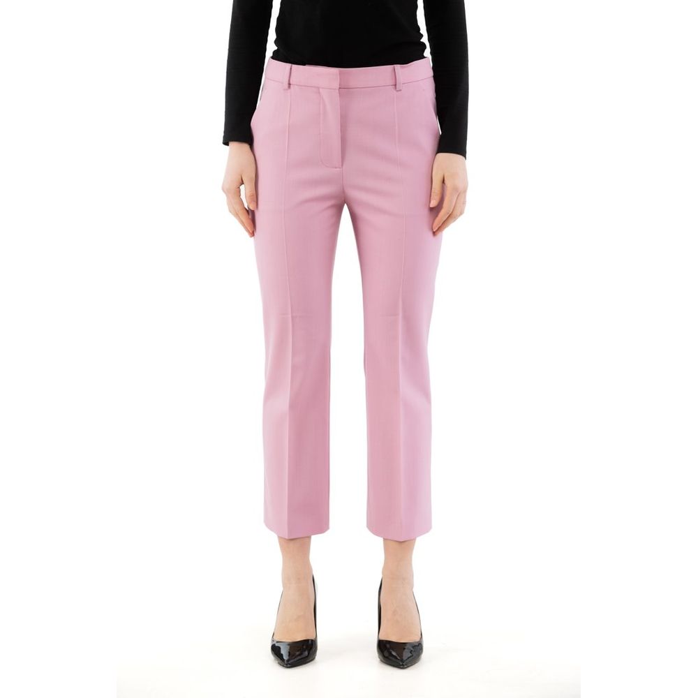 Moschino Multicolor Polyester Dress Pants